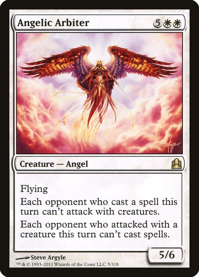 Angelic Arbiter [Commander 2011] | L.A. Mood Comics and Games