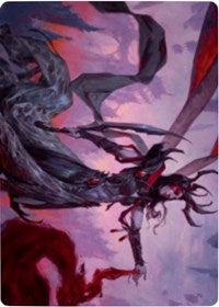 Drana, the Last Bloodchief Art Card [Zendikar Rising Art Series] | L.A. Mood Comics and Games