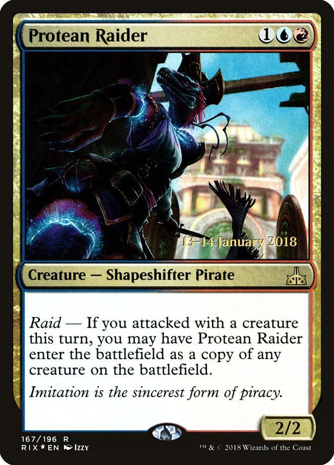 Protean Raider [Rivals of Ixalan Prerelease Promos] | L.A. Mood Comics and Games