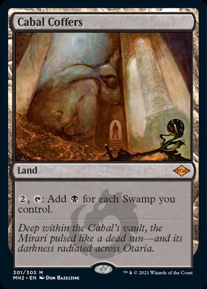 Cabal Coffers (Foil Etched) [Modern Horizons 2] | L.A. Mood Comics and Games