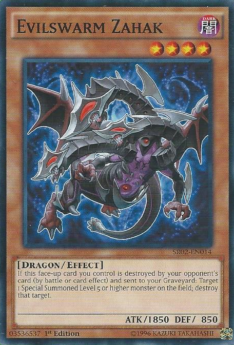 Evilswarm Zahak [SR02-EN014] Common | L.A. Mood Comics and Games