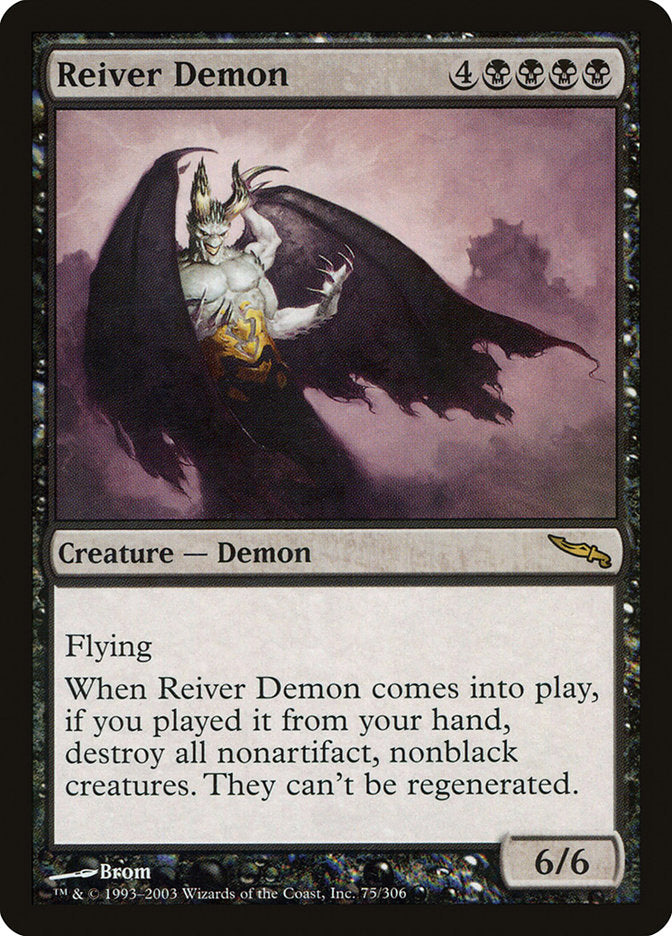 Reiver Demon [Mirrodin] | L.A. Mood Comics and Games