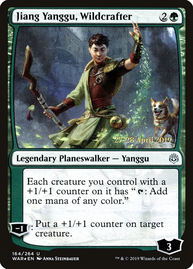 Jiang Yanggu, Wildcrafter [War of the Spark Prerelease Promos] | L.A. Mood Comics and Games