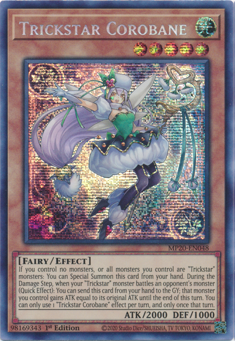 Trickstar Corobane [MP20-EN048] Prismatic Secret Rare | L.A. Mood Comics and Games