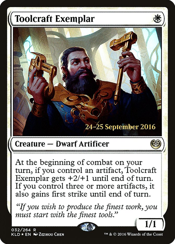 Toolcraft Exemplar [Kaladesh Prerelease Promos] | L.A. Mood Comics and Games