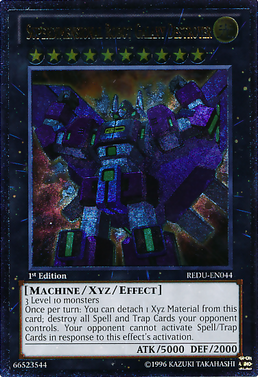 Superdimensional Robot Galaxy Destroyer [REDU-EN044] Ultimate Rare | L.A. Mood Comics and Games