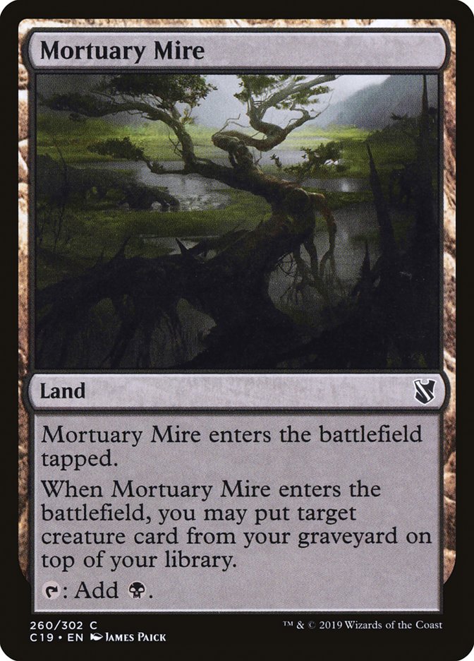 Mortuary Mire [Commander 2019] | L.A. Mood Comics and Games