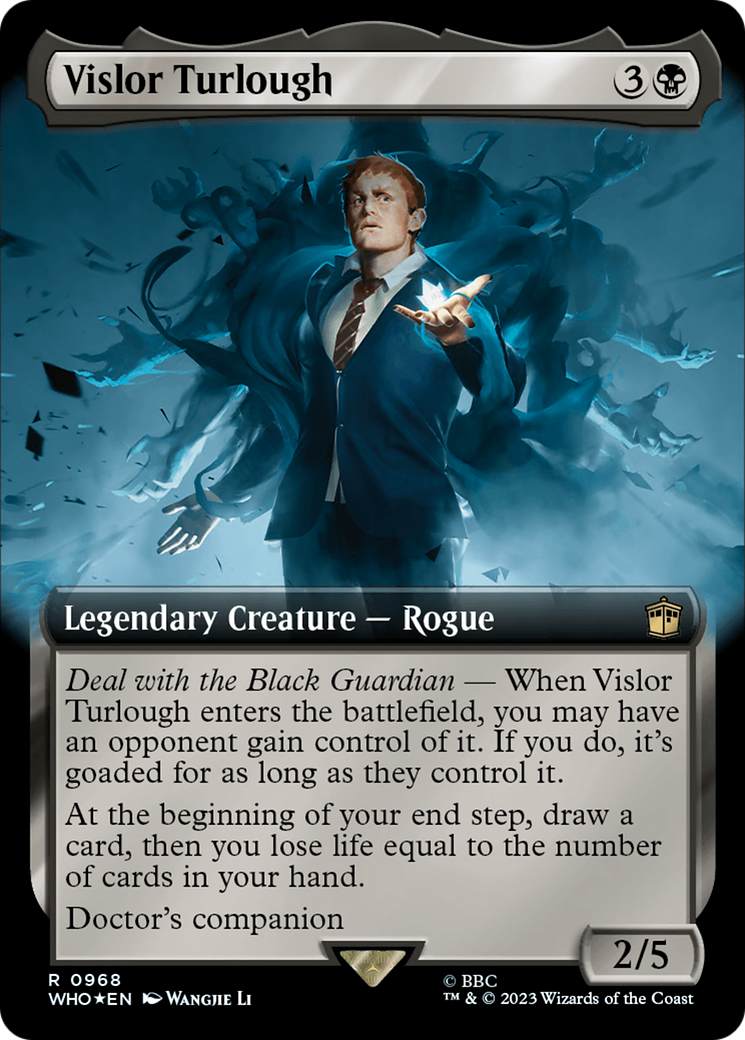 Vislor Turlough (Extended Art) (Surge Foil) [Doctor Who] | L.A. Mood Comics and Games