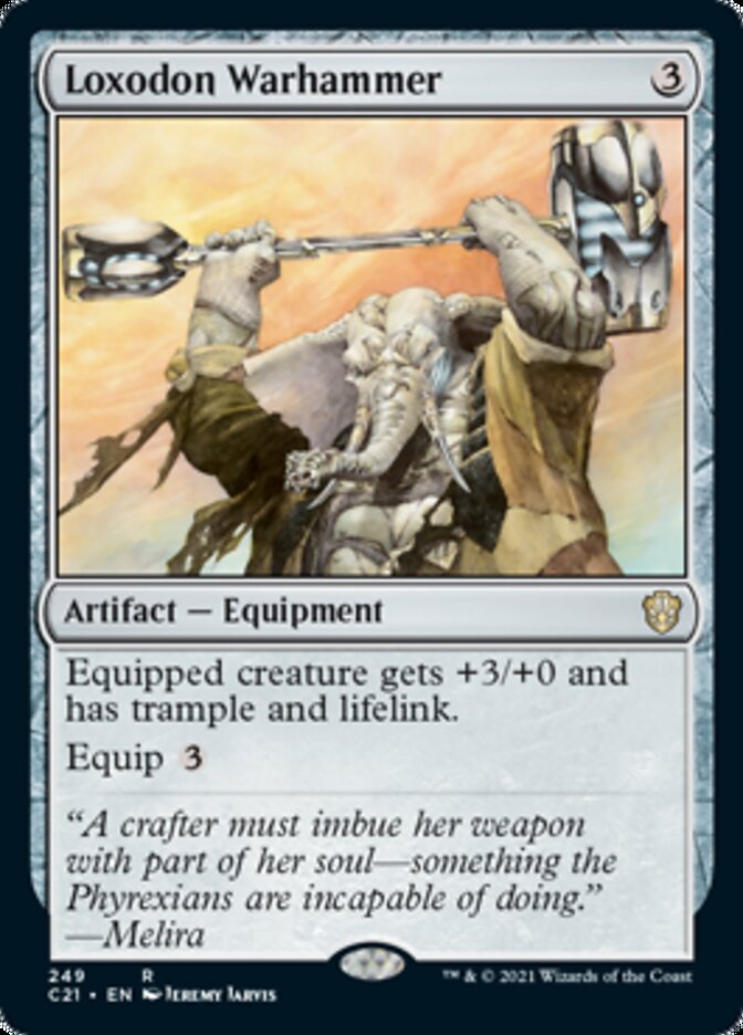 Loxodon Warhammer [Commander 2021] | L.A. Mood Comics and Games