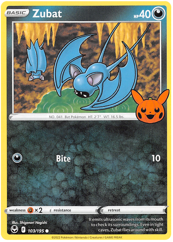 Zubat (103/195) [Trick or Trade 2023] | L.A. Mood Comics and Games