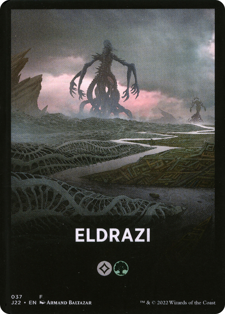 Eldrazi Theme Card [Jumpstart 2022 Front Cards] | L.A. Mood Comics and Games