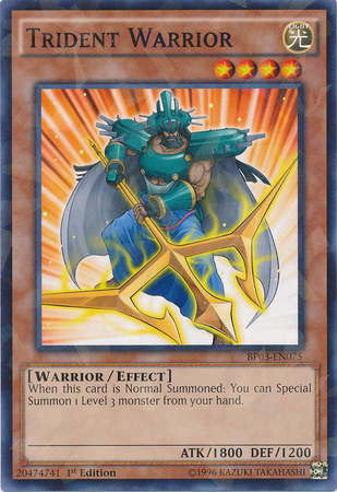 Trident Warrior [BP03-EN075] Shatterfoil Rare | L.A. Mood Comics and Games