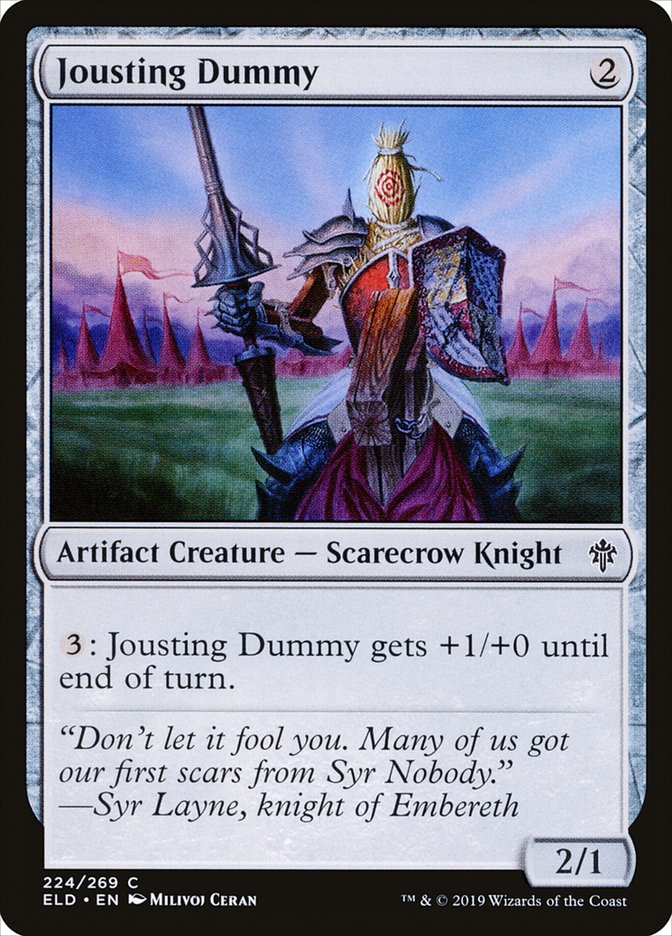 Jousting Dummy [Throne of Eldraine] | L.A. Mood Comics and Games