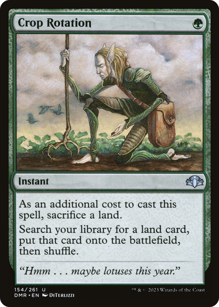 Crop Rotation [Dominaria Remastered] | L.A. Mood Comics and Games