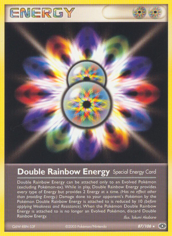 Double Rainbow Energy (87/106) [EX: Emerald] | L.A. Mood Comics and Games