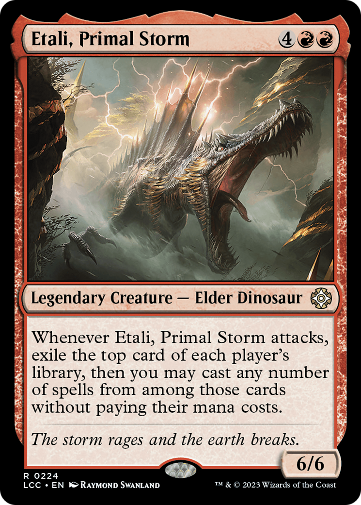 Etali, Primal Storm [The Lost Caverns of Ixalan Commander] | L.A. Mood Comics and Games