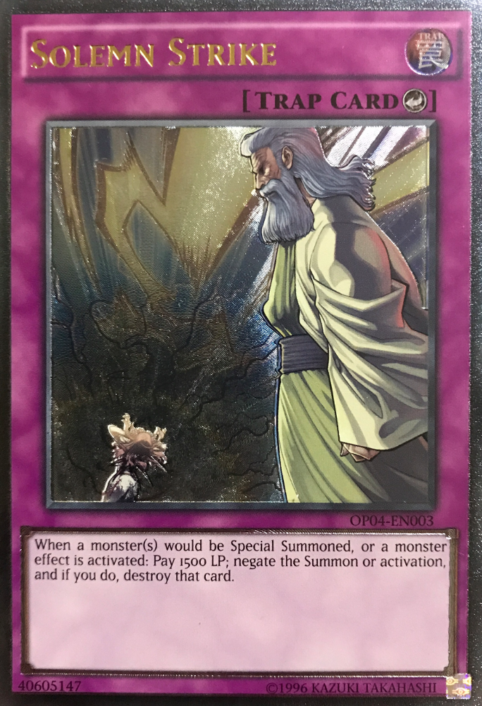 Solemn Strike [OP04-EN003] Ultimate Rare | L.A. Mood Comics and Games