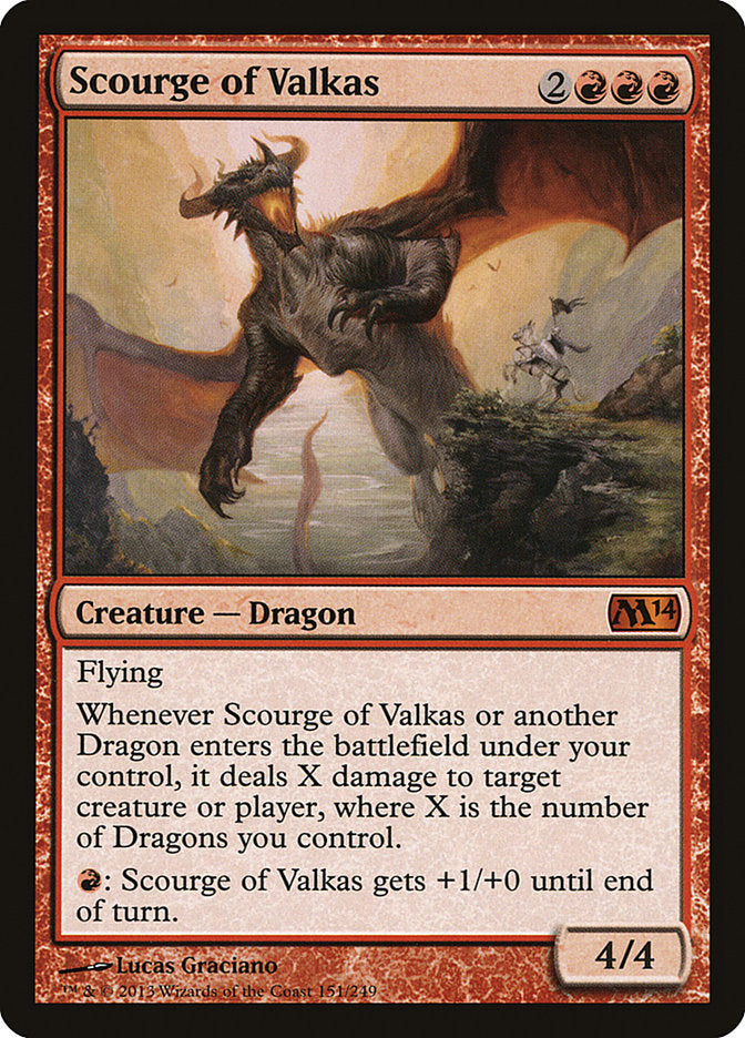 Scourge of Valkas [Magic 2014] | L.A. Mood Comics and Games