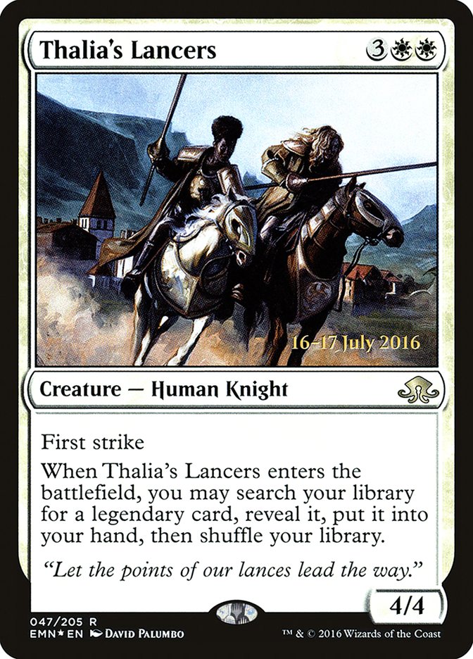Thalia's Lancers [Eldritch Moon Prerelease Promos] | L.A. Mood Comics and Games