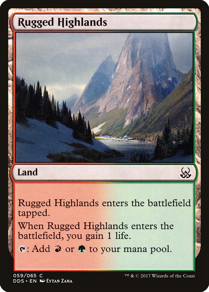 Rugged Highlands [Duel Decks: Mind vs. Might] | L.A. Mood Comics and Games