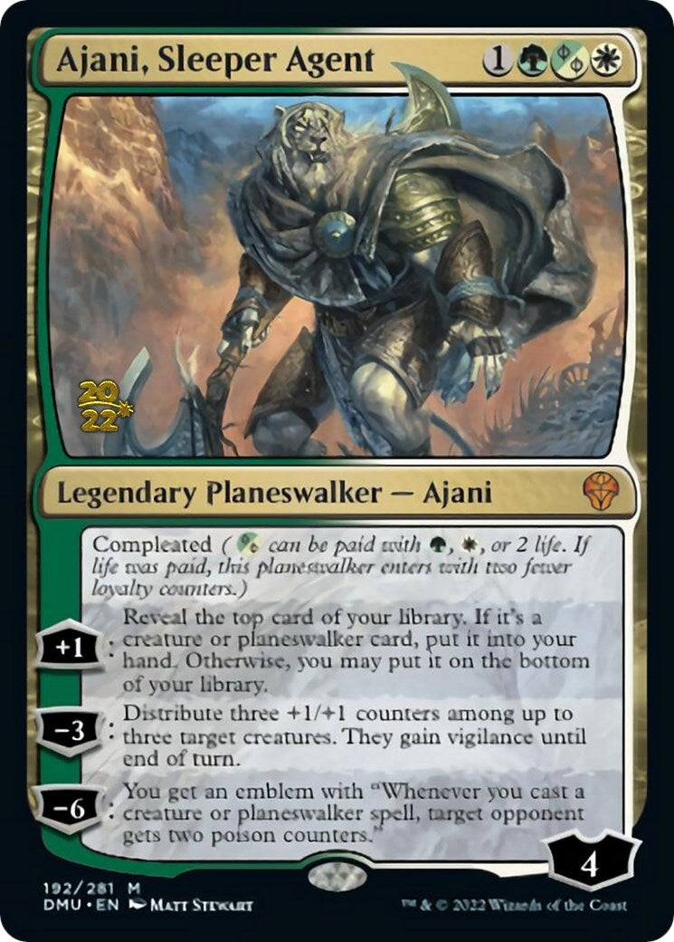 Ajani, Sleeper Agent [Dominaria United Prerelease Promos] | L.A. Mood Comics and Games