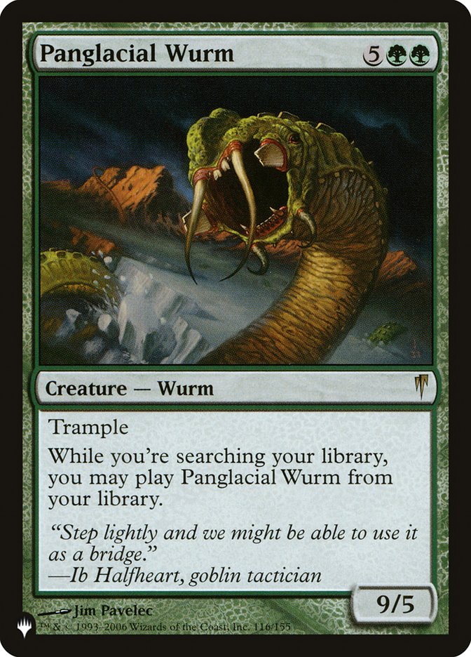 Panglacial Wurm [The List] | L.A. Mood Comics and Games