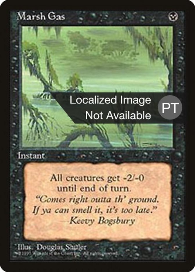 Marsh Gas [Fourth Edition (Foreign Black Border)] | L.A. Mood Comics and Games