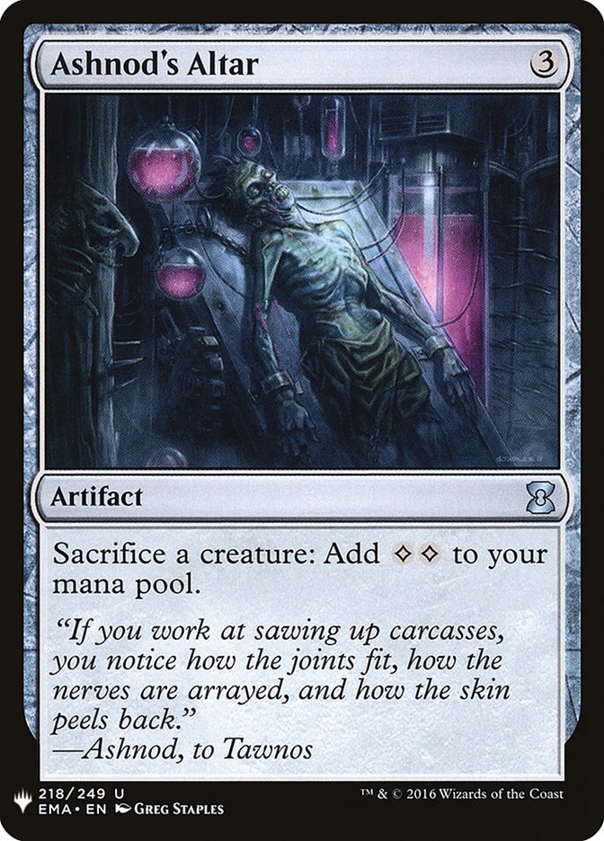 Ashnod's Altar [Mystery Booster] | L.A. Mood Comics and Games
