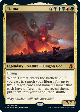 Tiamat [Dungeons & Dragons: Adventures in the Forgotten Realms] | L.A. Mood Comics and Games