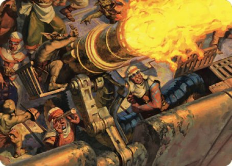Mana Cannons Art Card [Dominaria United Art Series] | L.A. Mood Comics and Games