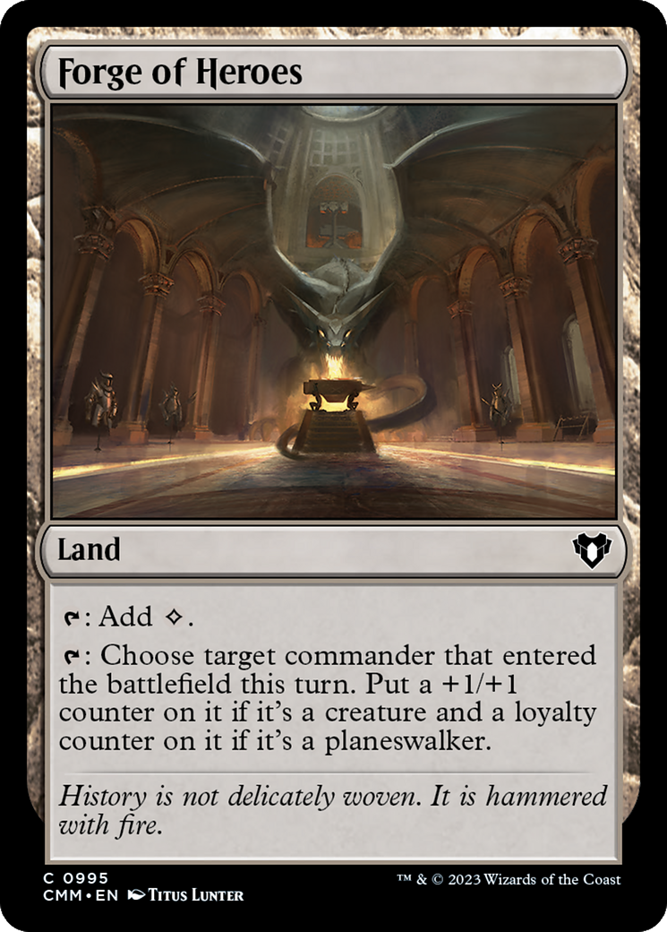 Forge of Heroes [Commander Masters] | L.A. Mood Comics and Games