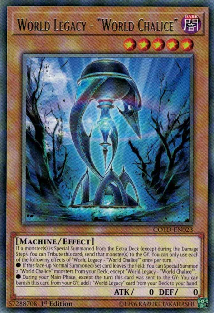 World Legacy - "World Chalice" [COTD-EN023] Rare | L.A. Mood Comics and Games