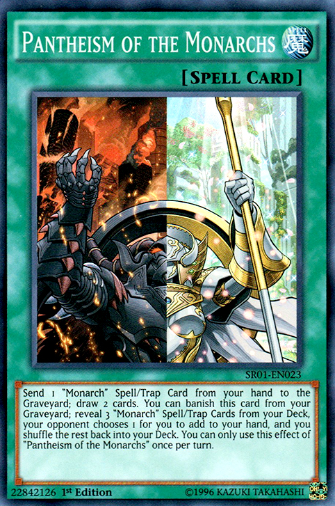 Pantheism of the Monarchs [SR01-EN023] Super Rare | L.A. Mood Comics and Games
