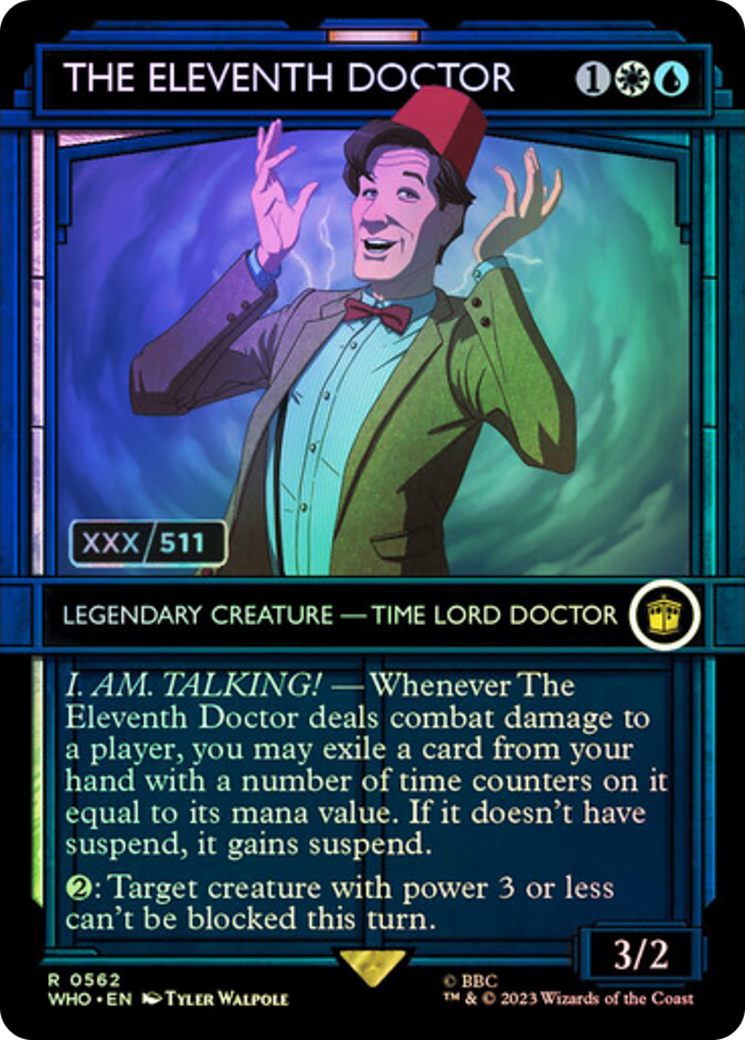 The Eleventh Doctor (Serial Numbered) [Doctor Who] | L.A. Mood Comics and Games