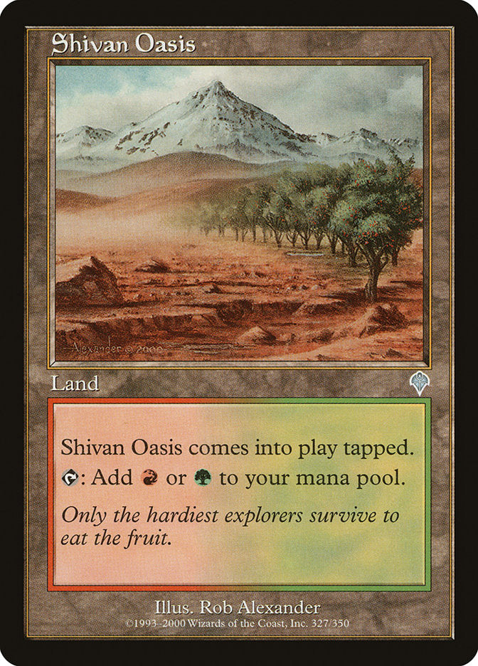 Shivan Oasis [Invasion] | L.A. Mood Comics and Games