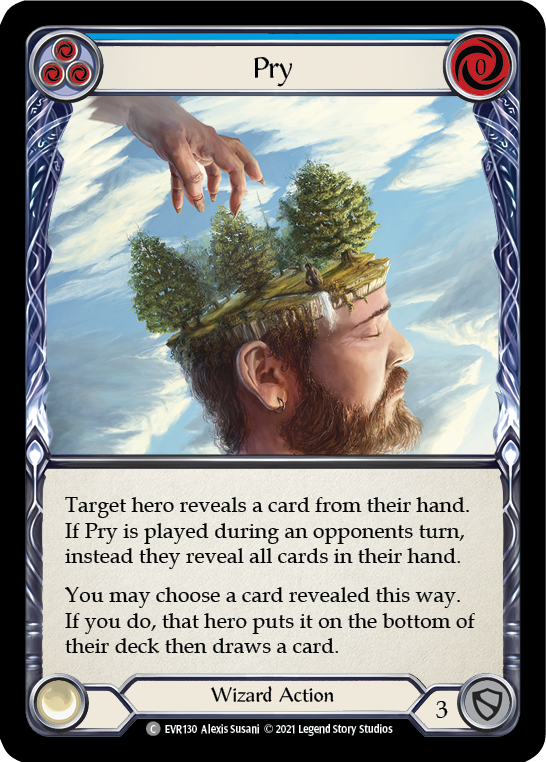 Pry (Blue) [EVR130] (Everfest)  1st Edition Normal | L.A. Mood Comics and Games