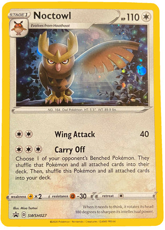 Noctowl (SWSH027) [Sword & Shield: Black Star Promos] | L.A. Mood Comics and Games