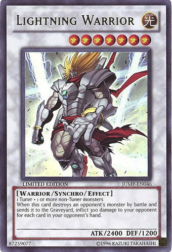 Lightning Warrior [JUMP-EN046] Ultra Rare | L.A. Mood Comics and Games