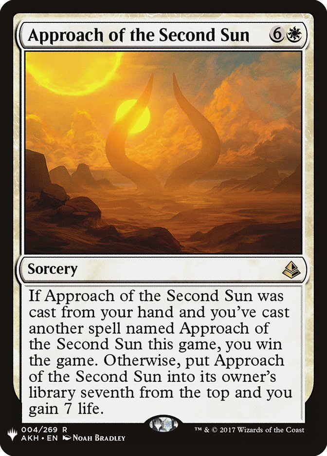 Approach of the Second Sun [Mystery Booster] | L.A. Mood Comics and Games