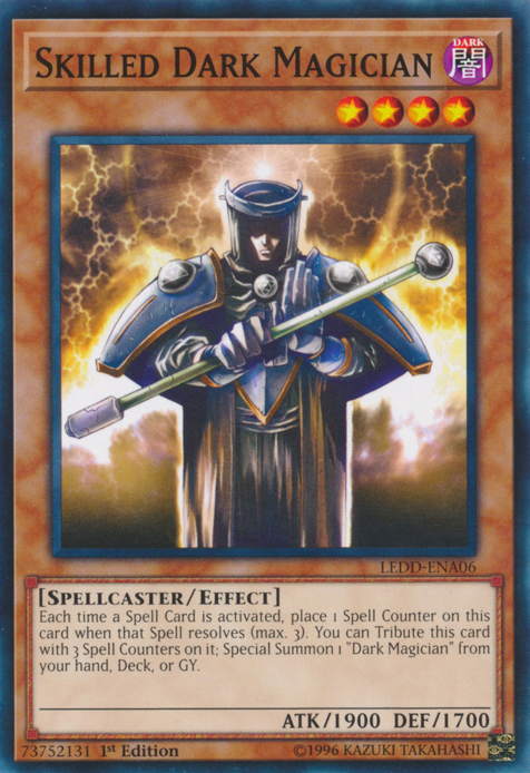 Skilled Dark Magician [LEDD-ENA06] Common | L.A. Mood Comics and Games