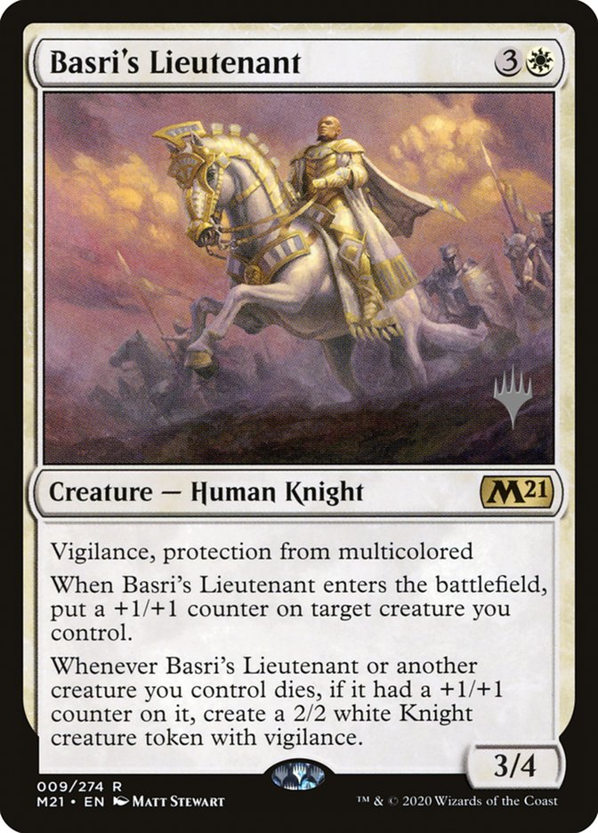 Basri's Lieutenant (Promo Pack) [Core Set 2021 Promos] | L.A. Mood Comics and Games