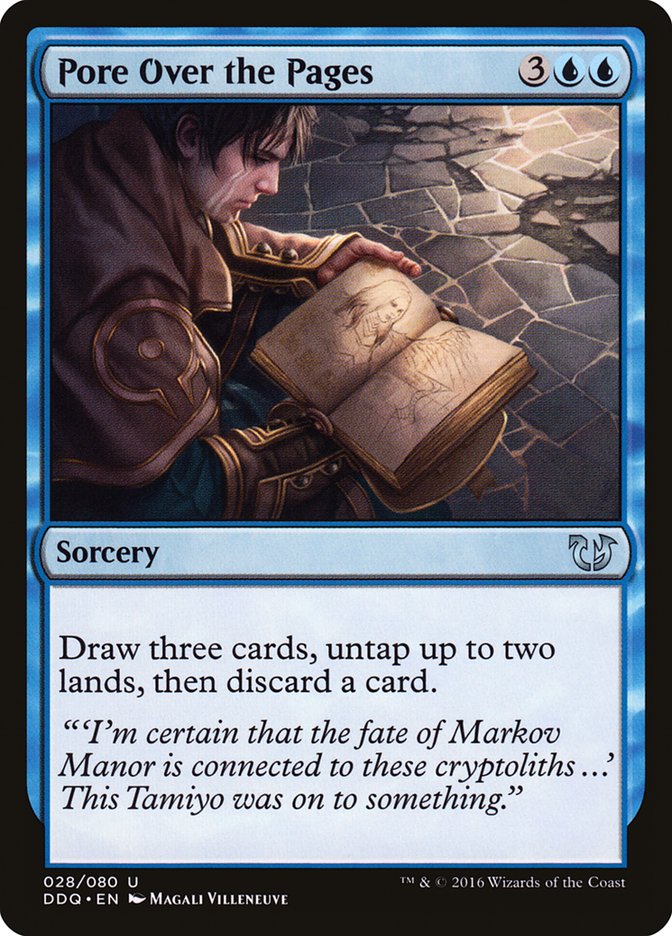 Pore Over the Pages [Duel Decks: Blessed vs. Cursed] | L.A. Mood Comics and Games