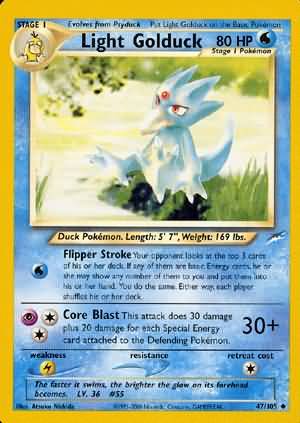 Light Golduck (47/105) [Neo Destiny Unlimited] | L.A. Mood Comics and Games