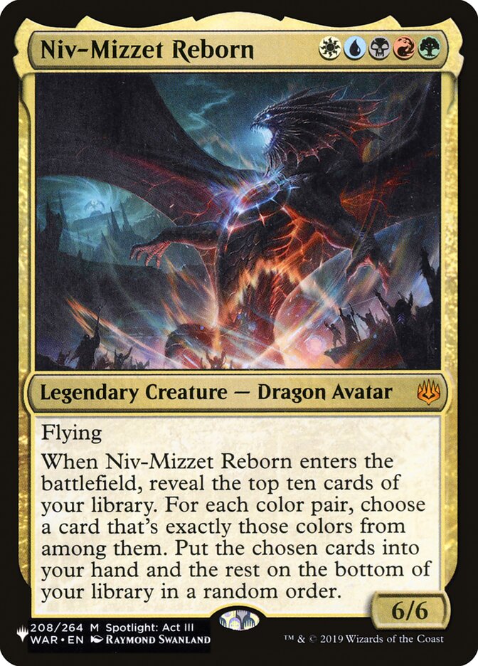 Niv-Mizzet Reborn [The List] | L.A. Mood Comics and Games