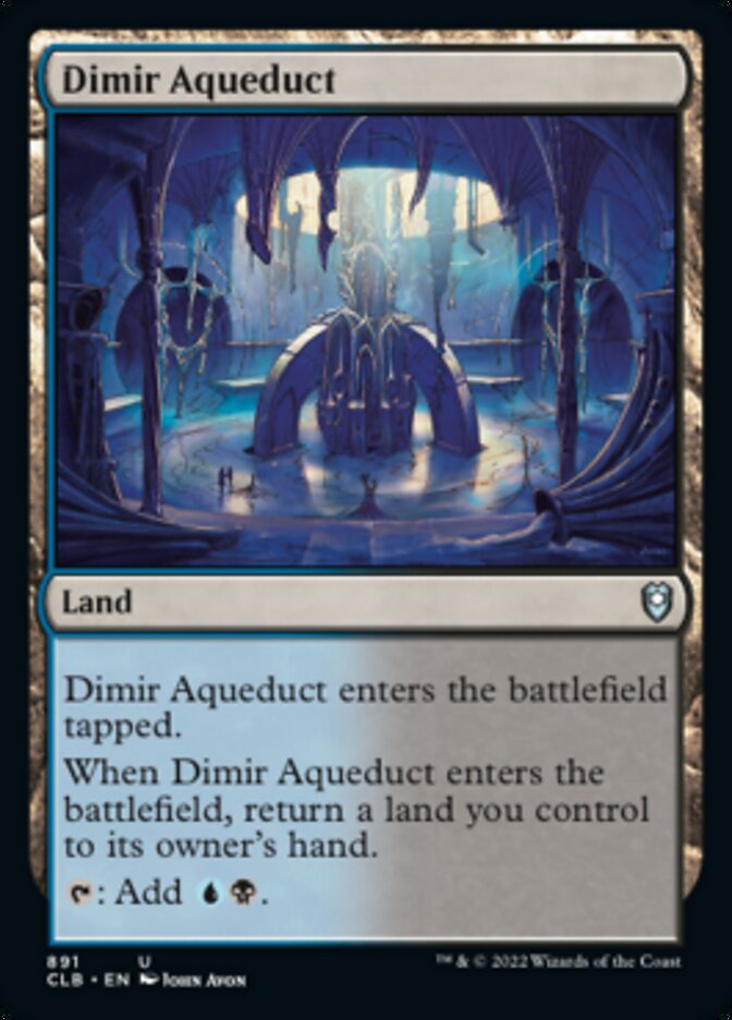 Dimir Aqueduct [Commander Legends: Battle for Baldur's Gate] | L.A. Mood Comics and Games