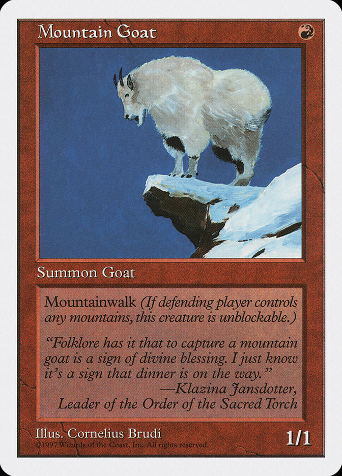 Mountain Goat [Fifth Edition] | L.A. Mood Comics and Games