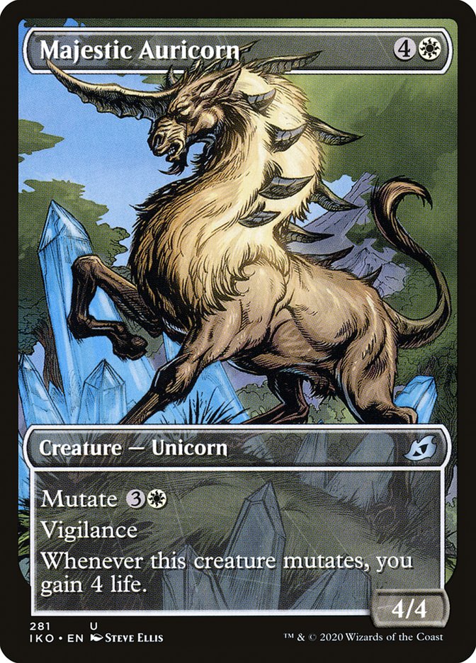 Majestic Auricorn (Showcase) [Ikoria: Lair of Behemoths] | L.A. Mood Comics and Games