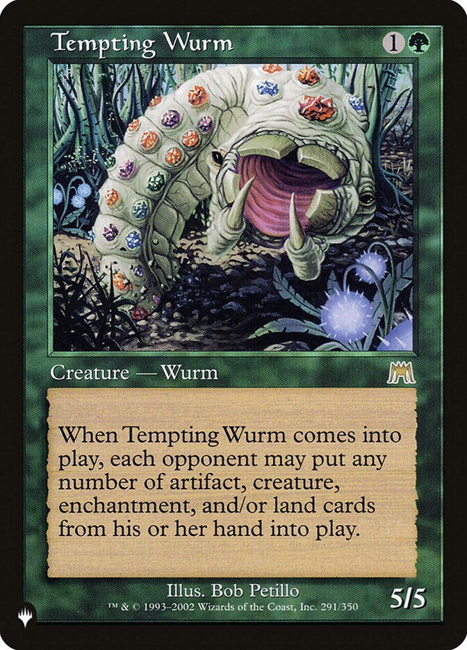 Tempting Wurm [The List] | L.A. Mood Comics and Games