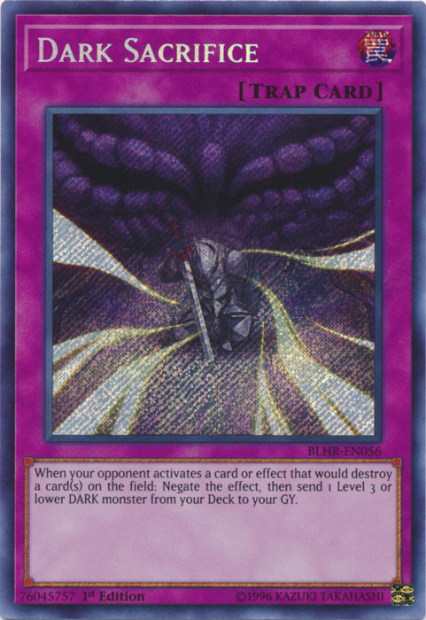 Dark Sacrifice [BLHR-EN056] Secret Rare | L.A. Mood Comics and Games