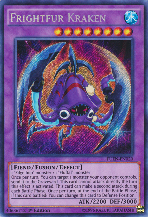 Frightfur Kraken [FUEN-EN020] Secret Rare | L.A. Mood Comics and Games